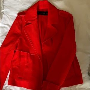 Red Zara Blazer
